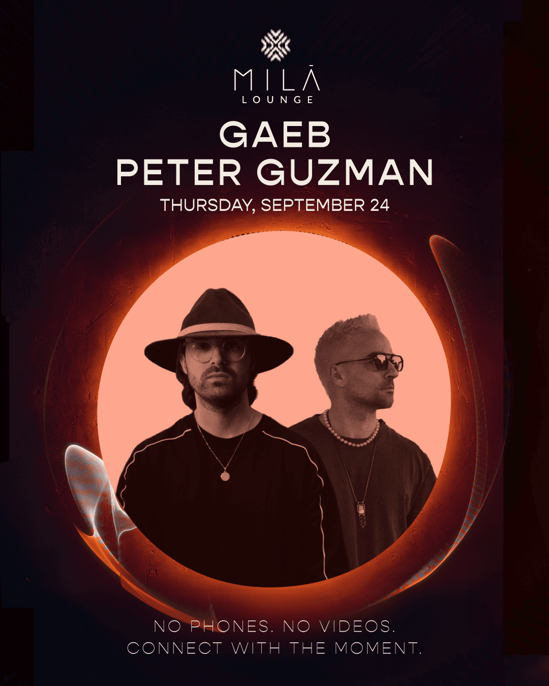 Gaeb + Peter Guzman in MILA Lounge